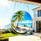 Acrylic Puzzle Suncatcher,Stained Glass Suncatcher Puzzle Window Hanging