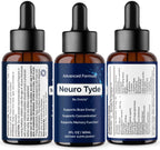 NeuroTyde Drops - Neuro Tyde Support Premium Liquid Advanced Formula, Daily Neurotyde All Natural Ingredients Support Focus Memory for Overall Health & Wellness, 1 Bottle for 1 Month