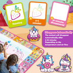 Water Doodle Mat, Kids Drawing Toys for 3 4 5 Year Old Boys Girls Gifts