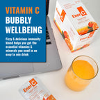 Ener-C Sugar Free Multivitamin Drink Mix - Vitamin Powder for Water, Electrolytes Powder No Sugar, Hydration Boost Packets, Zero Sugar, Vitamin C & B12 Supplement Liquid Mix - Orange, 60 Count