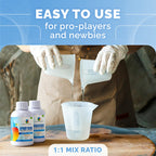 Craft Resin Crystal Clear Epoxy Resin Kit - Food Safe, UV Resistant - 16L