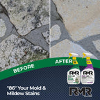 RMR Brands DIY Mold & Stain Remover Bundle, Complete Mold Killer & Mildew Prevention Kit, Disinfectant Spray, Includes 2-32 fluid ounce Bottles