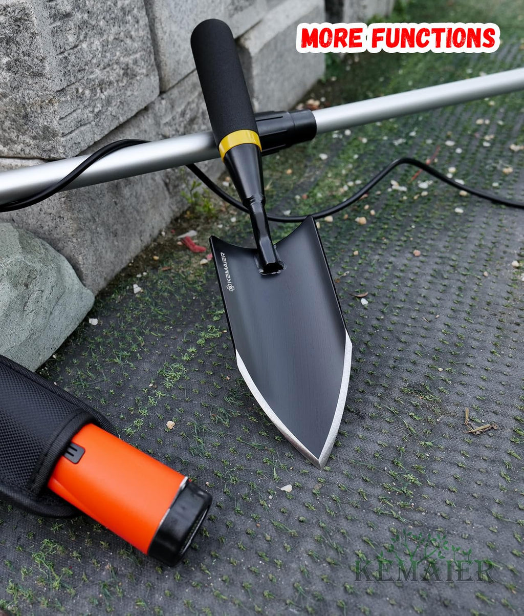 Kemaier Heavy Duty Gardening Hand Trowel - Carbon Steel Shovels Tool
