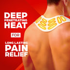 ThermaCare Heat Wraps for Neck & Shoulder Pain Relief - 16-Hour Heat Therapy Heating Pads, Adhesive Heat Patches for Muscle & Joint Pain - Flexible Fit for Comfort & Extended Wear - 11 Count