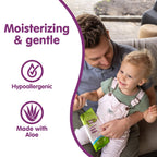 Antibacterial Hand Wipes by Boogie, Alcohol Free, Hypoallergenic and Moisturizing Aloe, Hand Wipes for Kids and Adults, 6 Packs of 20 (120 total wipes)
