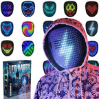 Depointer Life LED Mask Gesture Sensing Light up Mask Cool Gifts for Kids