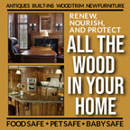 Daddy Van's All Natural Beeswax Furniture Polish – Unscented, Food-Safe Wood Wax for Furniture, Cabinets, Antiques & Butcher Blocks – Non-Toxic, Conditioning & Protective Finish for Wood Surfaces