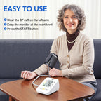 Arm Blood Pressure Monitor,maguja Blood Pressure Machine,BP Monitor Automatic Upper Arm Digital with Blood Pressure Cuff for Home Use