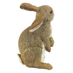 Design Toscano QM200681 Hopper the Bunny Standing Rabbit Indoor/Outdoor Garden Statue, 6 Inches Wide, 11 Inches Tall, Handcast Polyresin, Full Color Finish