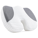 Idle Hippo Hot Tub Booster Seat, 4D Air Mesh Hot Tub Pillow with 6 Powerful Non-Slip Suction Cups, Ergonomic Booster Cushion, Quick Dry Spa Pillow Hot Tub Accessories for Adults Indoor Outdoor-White