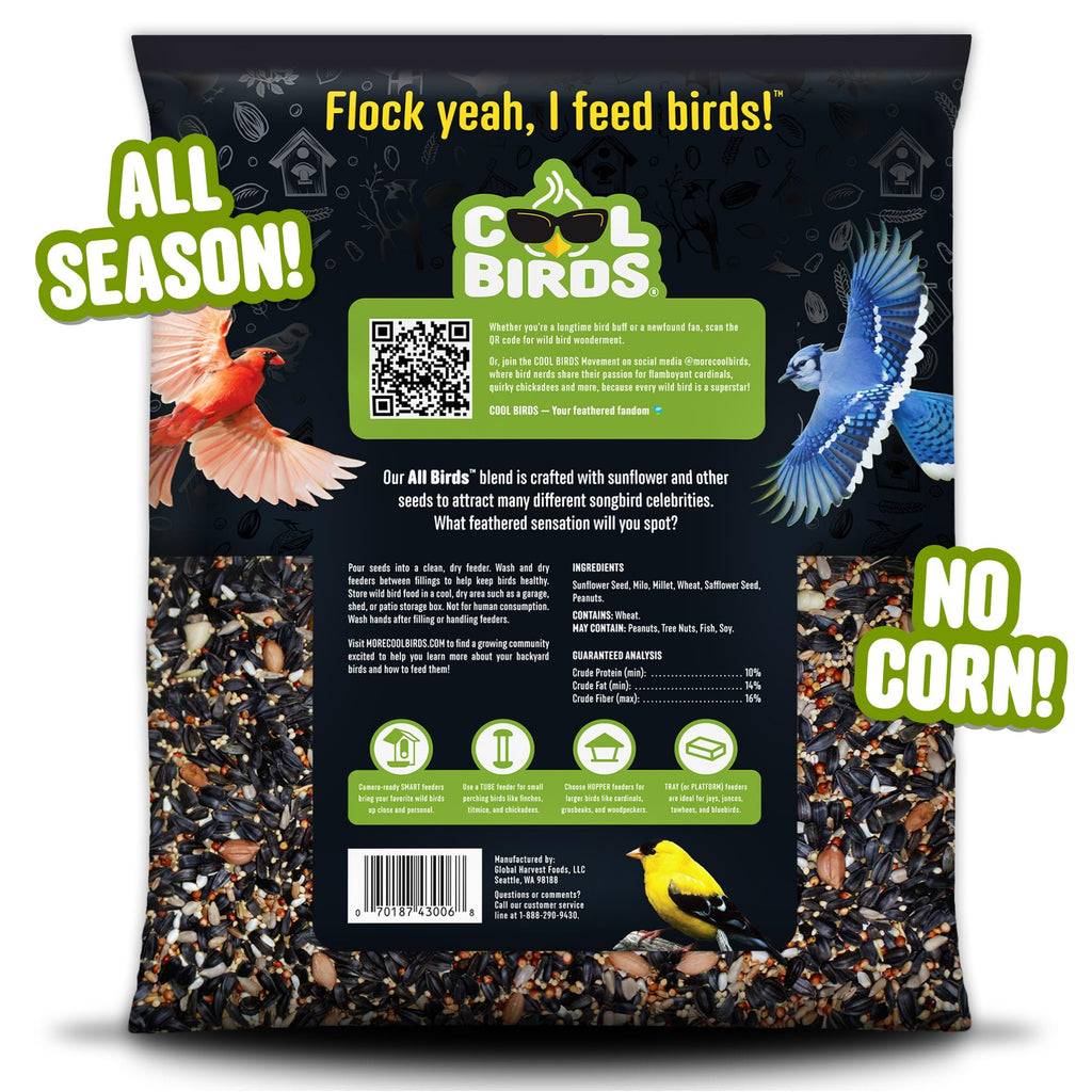 Cool Birds All Birds Wild Bird Seed, 10 lb