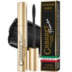 Vivienne Sabó Cabaret Premiere Black Mascara, Volume and Length, Defining, Curling, No Flaking, No Clumping, Smudge Proof, Washable, Cruelty-Free, Made in Europe, (01 Black), 0.3 Fl Oz, 1 Pack