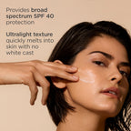 Fusion Water MAGIC, Ultralight Broad Spectrum SPF 40 Sunscreen with Hyaluronic Acid and Vitamin E, 50ml