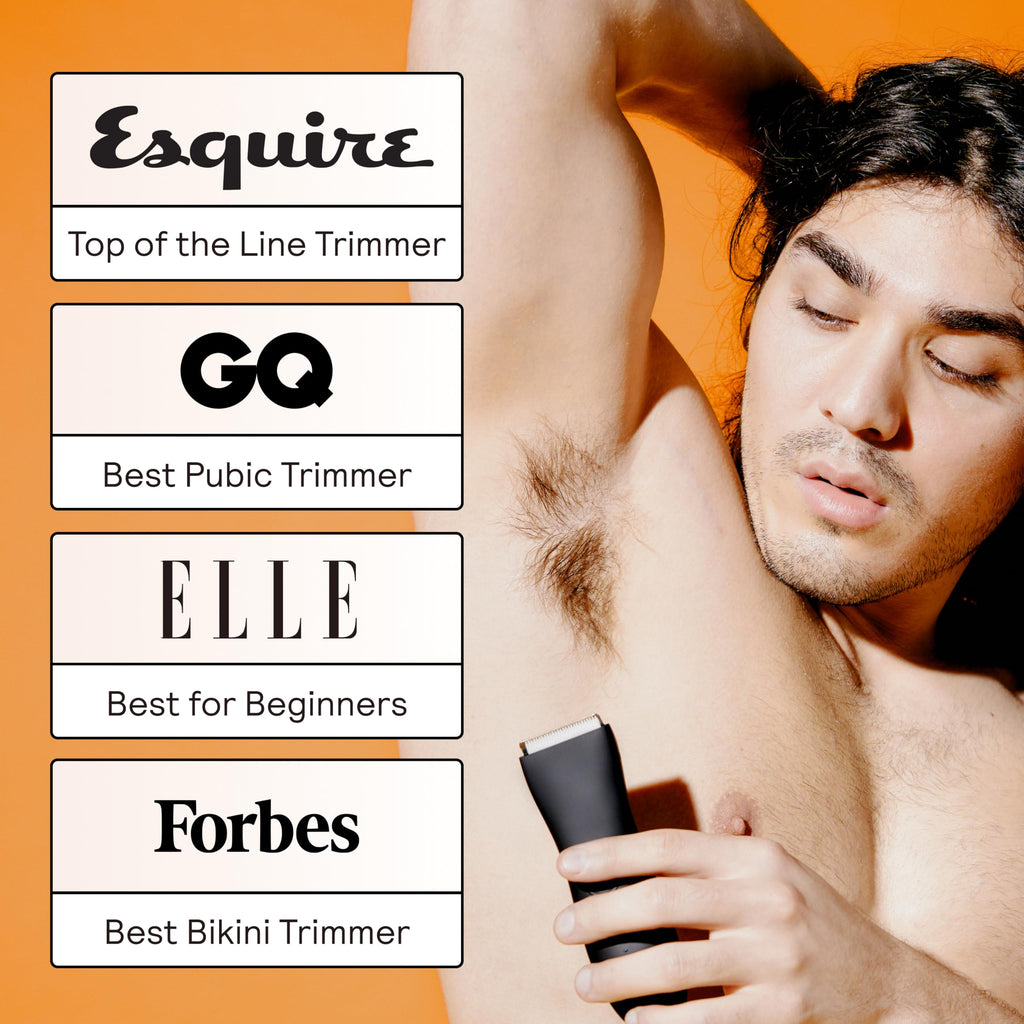 MERIDIAN The Trimmer Original | Body Hair Trimmer for Men & Women | Onyx