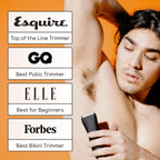 MERIDIAN The Trimmer Original | Body Hair Trimmer for Men & Women | Onyx