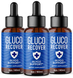 (3 Pack) Gluco Recover Drops - GlucoRecover Liquid Premium Support Advanced Formula All Natural Maximum Strength Daily Drop Vitamin for Overall Health & Wellness Reviews, 3 Bottles for 3 Months