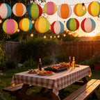 ‎Renbuzhu 15PCS Pool Party Decorations Beach Ball Paper Lanterns - Summer Luau Hawaiian Themed Hanging Decor for Home Birthday Outdoor Indoor