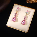 Crystal Crown and Tiara Jewelry Set for Women Bride with Necklace Earrings