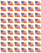 MEUUT American Flag Lapel Pins Bulk 100 PCS US Flag Pin for Patriotic Event