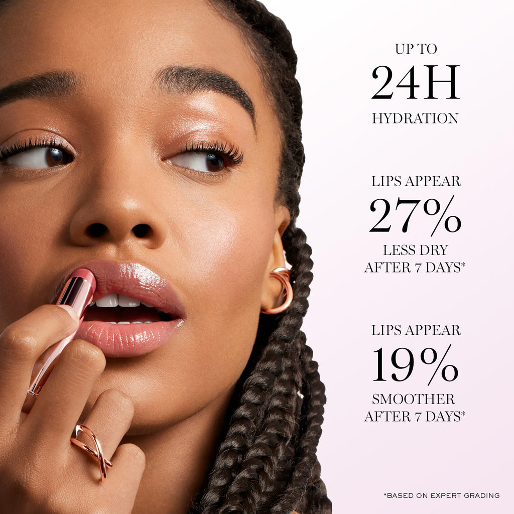 Lancôme Lip Idôle Squalane-12 Butterglow™ Hydrating Lip Balm – Instant Shine, 24H Hydration, and Buildable Color for Smooth & Moisturized Lips - 36 NUDE NOW