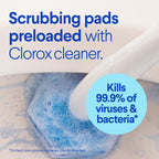 Clorox ToiletWand Toilet Cleaning Kit, ToiletWand, Caddy and 6 Refills, Pack of 6 (Pack May Vary)