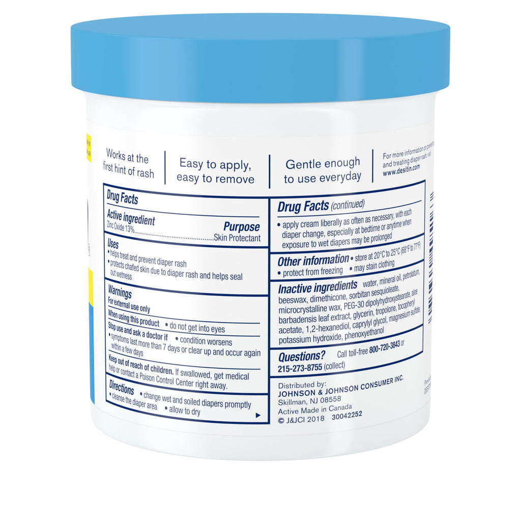 Desitin Daily Defense Diaper Rash Cream, 13% Zinc Oxide, 16 oz