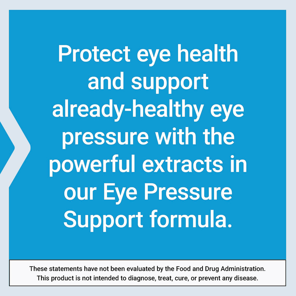 Life Extension Eye Pressure Support with Mirtogenol - Eye Health Supplement for Healthy Eye Pressure - with French Maritime Pine bark – Gluten-Free, Vegetarian, Non-GMO - 30 Capsules