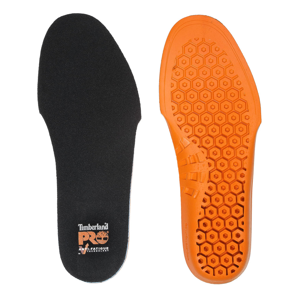 Timberland PRO Mens Anti Fatigue Technology Insole-m Shoe Insoles, Orange, 5-6 M US