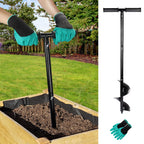 Compost Aerator Tool Turner and Mixing Tool for Outdoor Compost Tumbler Bins Bags, Composting Accessories