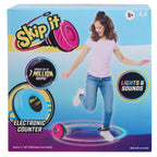 Skip It Retro Outdoor Toy, Light Up Ball and Digital Counter, Pink, Soft Foam Padded Ankle Ring, 79 cm Long, Screen Free Play, Toy for Boys, Girls, Kids Ages 5 and Up
