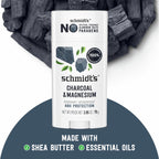 Schmidt's Deodorant Charcoal & Magnesium 2 Count 2.65 oz 48H