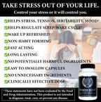 Stress Edge Stress Relief Supplement, Natural Mood Enhancer, Physician-Formulated, Calm Mind and Body, Improve Sleep, Fast Acting, 30 Servings