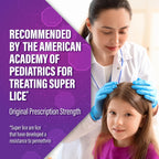 RID One & Done, Just One Application Head Lice Treatment, No Combing Required, Prescription Strength Ivermectin Lotion for Children & Adults, Eliminates Super Lice & Renders Eggs Non Viable