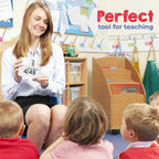 Star Right 325 Math Flash Cards - Multiplication and Division Flash Cards with 4 Metal Rings - Hole-Punched Math Flashcards for 3rd to 6th Grades - Ideal Math Game Practice Tool - 6.4 x 1.8 Inches