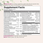 Micro Ingredients Pure Methylated Prenatal Vitamins for Women, 240 Veggie Capsules | 38-in-1 with DHA, Choline, Probiotics, Inositol, & Vitamin C, D, B Complex + Methylfolate, & Iron | No Fillers
