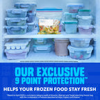 Ziploc Two Gallon Food Storage Freezer Bags, Easy Open and Close, 30 Count (Packaging May Vary) (Pack of 2)