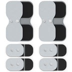 AUVON Official Wireless TENS Unit Electrode Pads Only Compatible with AUVON Wireless TENS Device TX6224, 12-Pack Reusable TENS Unit Replacement Pads in 2 Sizes, Premium Stickiness & Skin Friendly