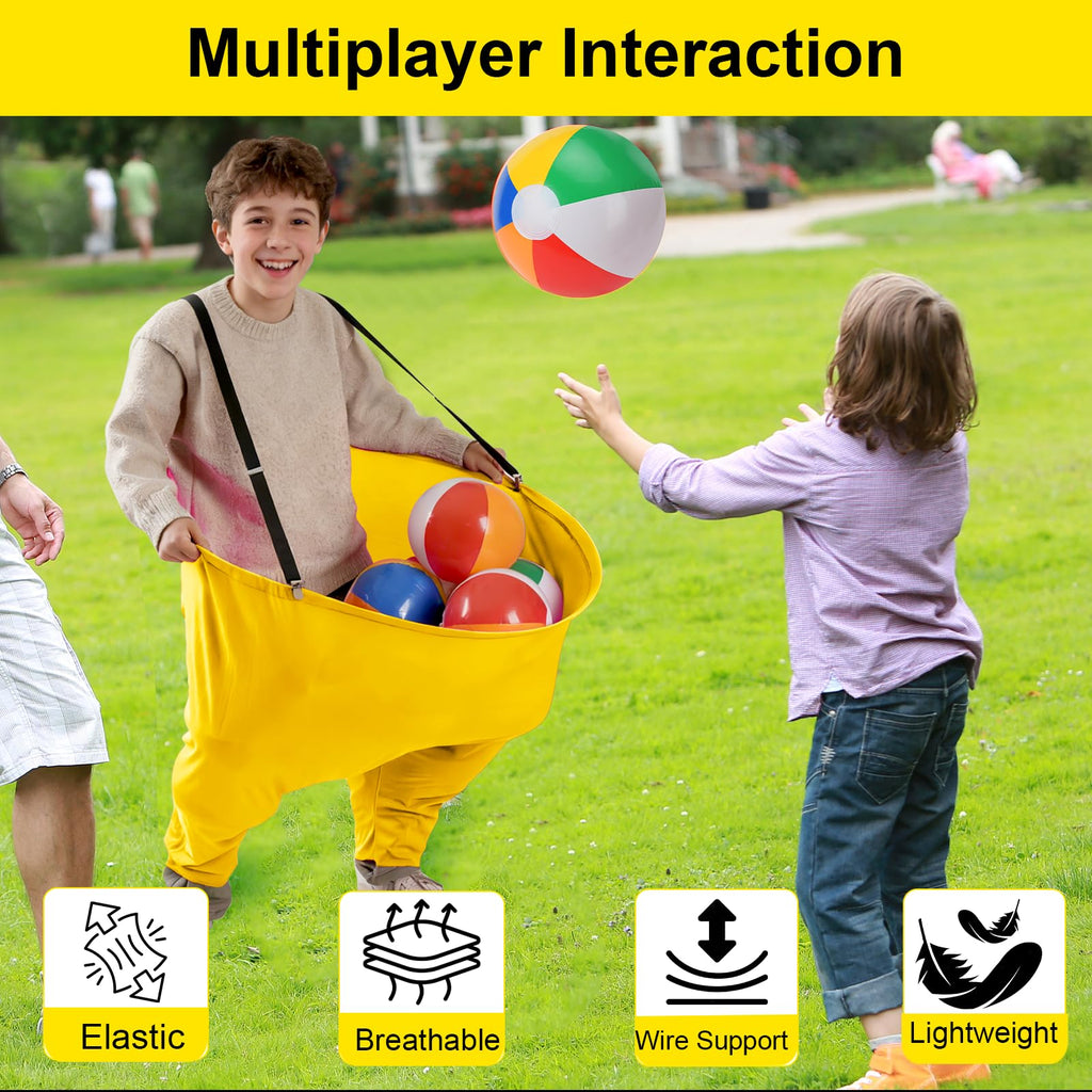 19PCS Granny Pants Yard Game, Hilarious Toss Outdoor Games for Kids 4+
