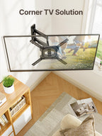 monTEK Full Motion TV Wall Mount Bracket for 23-65 Inch TVs up to 77 lb
