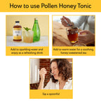 Mickelberry Gardens Pollen Honey Tonic 4oz 2 Pack Respiratory Support