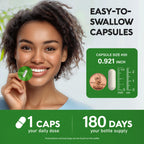Bariatric Multivitamin - 45 mg Iron Supplements - Made in USA - for Women & Men - All-in-One, 21 Essential Vitamins - Gastric Sleeve Support - Free of Sugar, Gluten & Soy - 180 Capsules, Once Daily