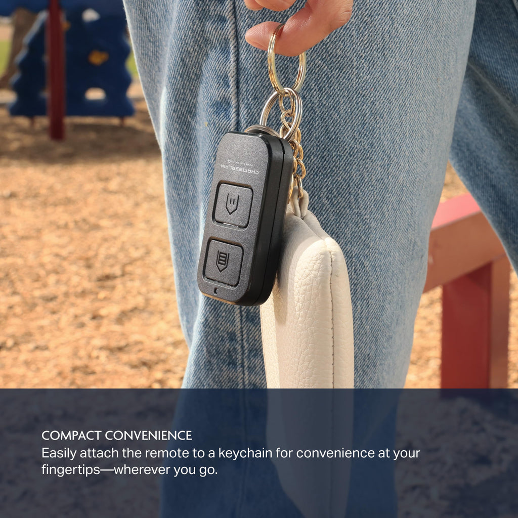 Chamberlain Genuine Universal myQ 2‑Button Garage Door Remote – Compact Universal Remote, Long Range Performance, Works with Chamberlain, LiftMaster & Craftsman and Most Other Garage Door openers