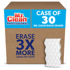 P&G Professional Magic Erasers from Mr. Clean Professional, Bulk Multi Surface Scrubber Cleans Tough Dirt and Grime with No Chemicals, Ideal for Hotels, Restaurants and Businesses (Case of 30)