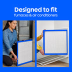 Filtrete 18x25x1 Air Filter, MERV 12, MPR 1500, Allergens, Bacteria & Viruses, 3-Month AC and Furnace Filters, Cleaner Air, Reliable Airflow, 4 HVAC Filters (Actual Size 17.81 x 24.81 x 0.78 in)