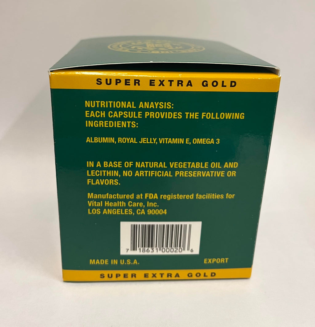 Vital Super Albumin Extra Strength Pure Natural 1500 mg 200 Softgels Authentic 바이탈슈퍼알부민