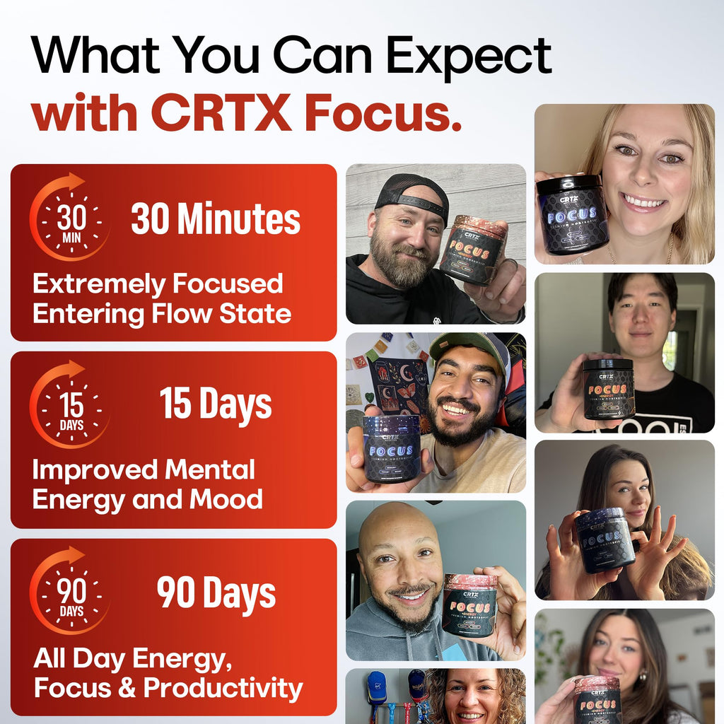 Nootropic Strongest Focus Supplement - Clinically Backed Ingredients Made in USA - Scientifically Backed Doses - Supplement for Brain Fog - AlphaGPC, Lions Mane, Rhodiola and More 10:1 90 Capsules