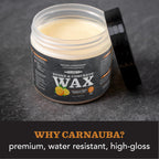 CLARK’S Natural Stone Wax - Seal and Protect Soapstone, Slate and Concrete with Carnauba and Beeswax - Use on Kitchen and Bath Countertops - Enriched with Lemon and Orange Extract, Large 32oz