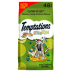 Temptations MixUps Crunchy and Soft Cat Treats, Catnip Fever, 48 oz