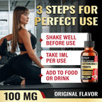 Tenmido Nattokinase Supplement Liquid Drops | Nattokinase 2000 FU | High Absorption | Alcohol-Free | Vegan, Non-GMO | 30ml 1Fl Oz