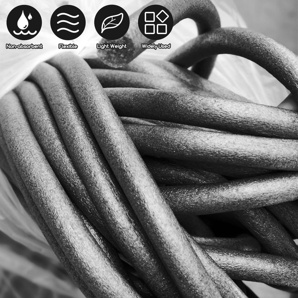 Foam Backer Rod for Gaps Concrete Crack Filler Joints Foam Gap Filler Caulk Saver Backing Rod Filler Rope Concrete Joint Filler (1 Inch X 33 Feet)